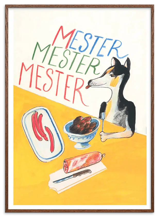 #Ramme_Egetræ Mørk