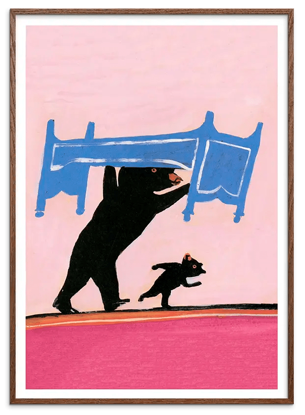 #Ramme_Egetræ Mørk