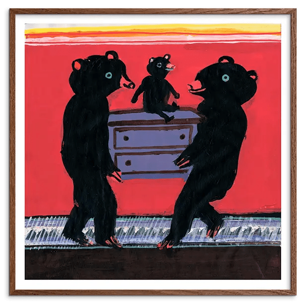 #Ramme_Egetræ Mørk