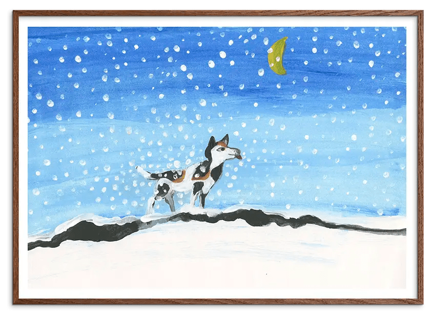 #Ramme_Egetræ Mørk