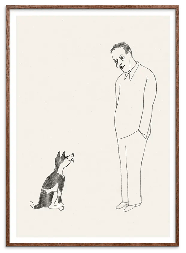 #Ramme_Egetræ Mørk