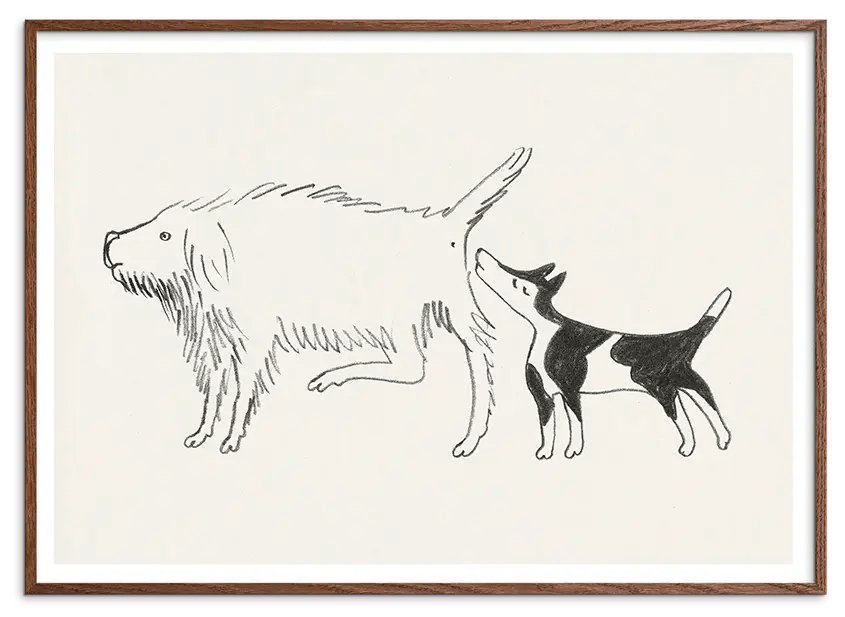 #Ramme_Egetræ Mørk