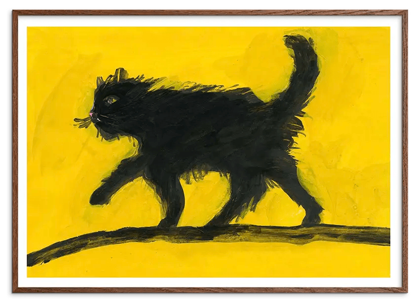 #Ramme_Egetræ Mørk