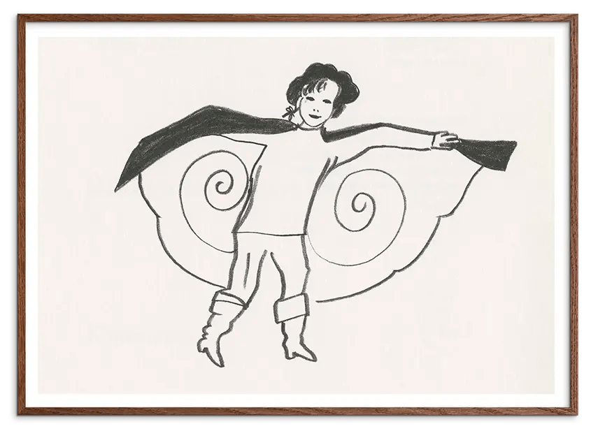 #Ramme_Egetræ Mørk