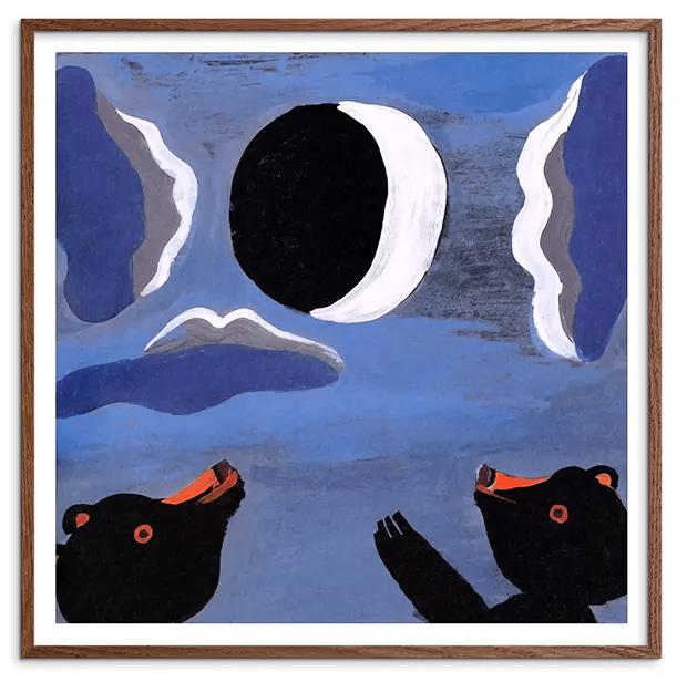 #Ramme_Egetræ Mørk