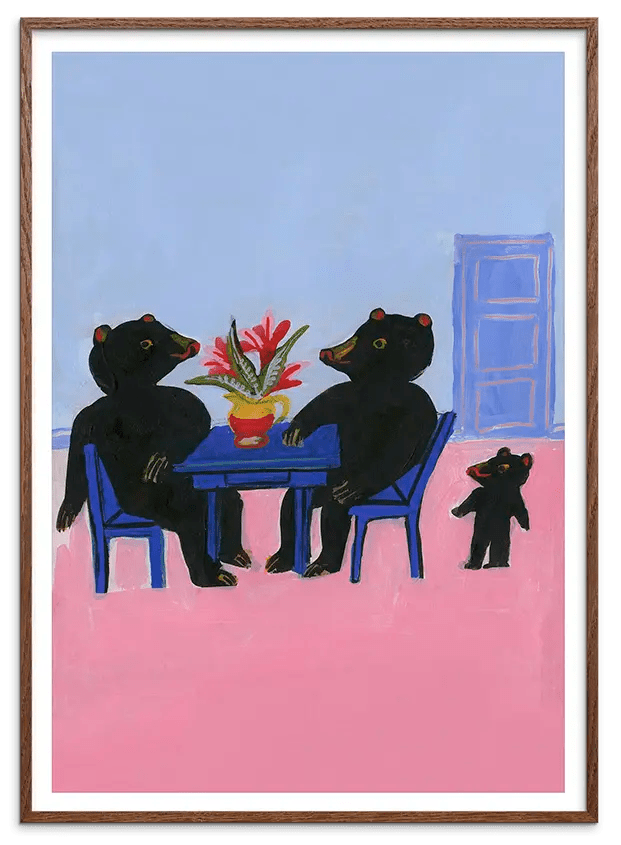 #Ramme_Egetræ Mørk