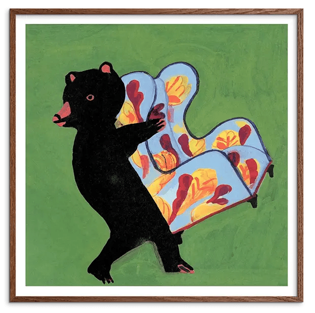 #Ramme_Egetræ Mørk