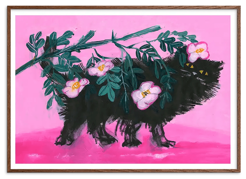 #Ramme_Egetræ Mørk