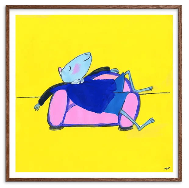 #Ramme_Egetræ Mørk