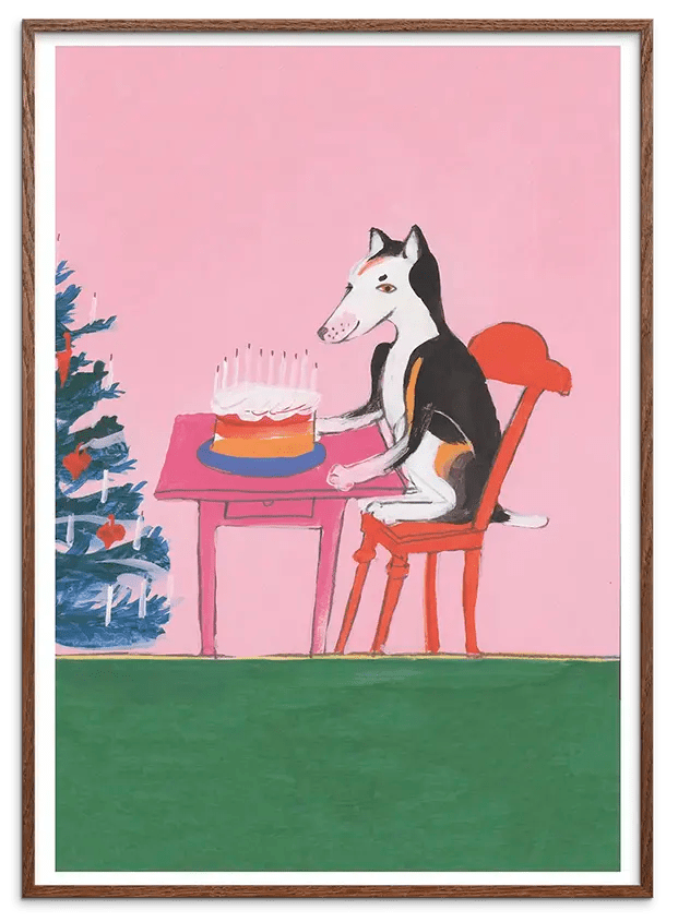 #Ramme_Egetræ Mørk