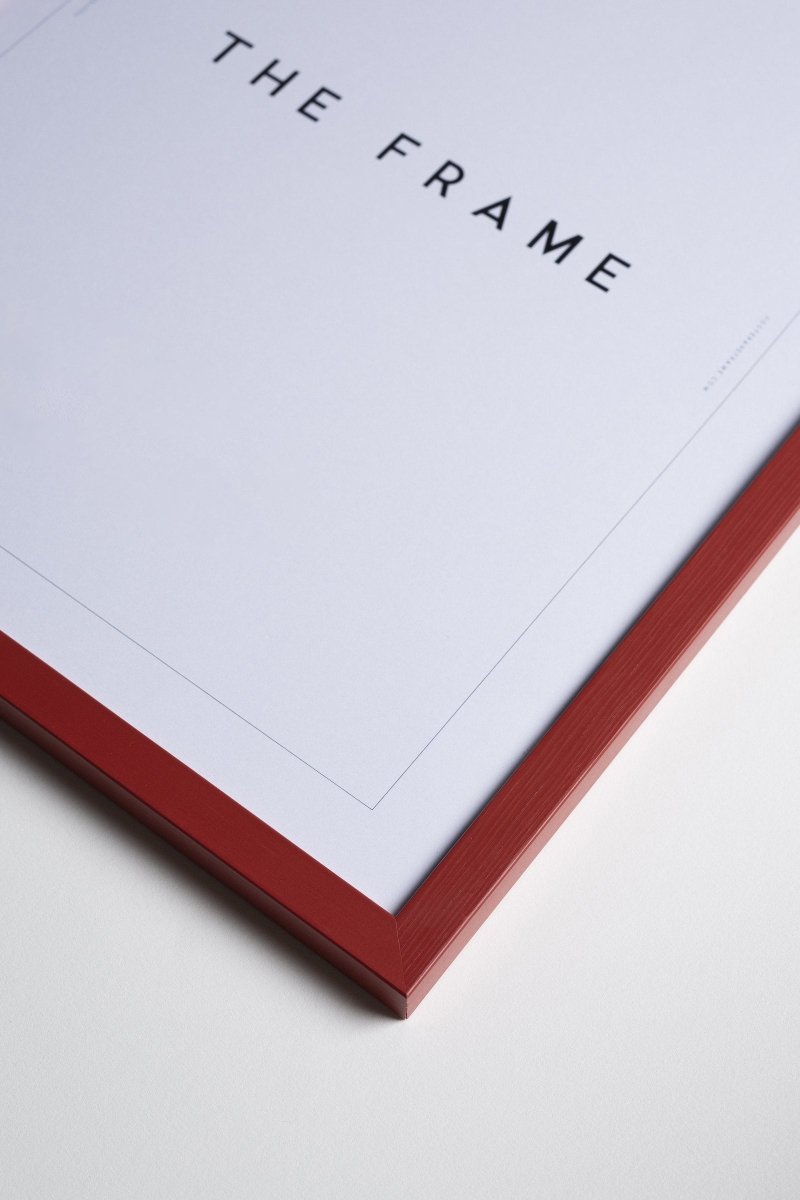 Ramme - Rød Træ - Thomas Windings Verden