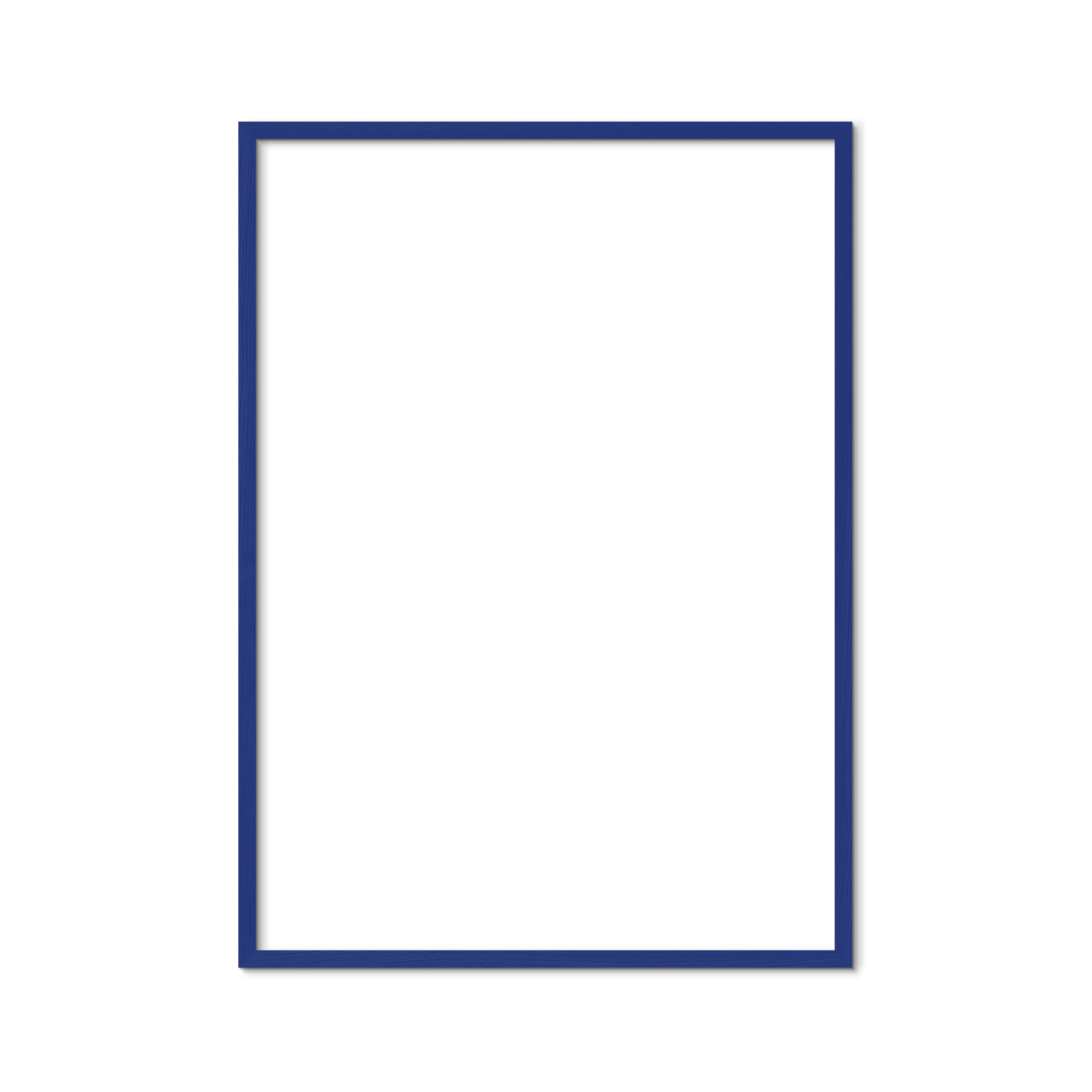 Ramme - Blå Træ