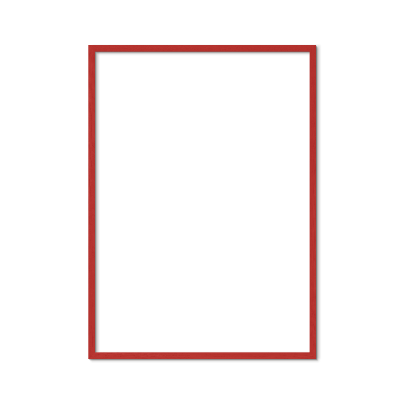 Ramme - Rød Træ